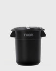 THOR - Round Container 12L [Black] - BindleStore.