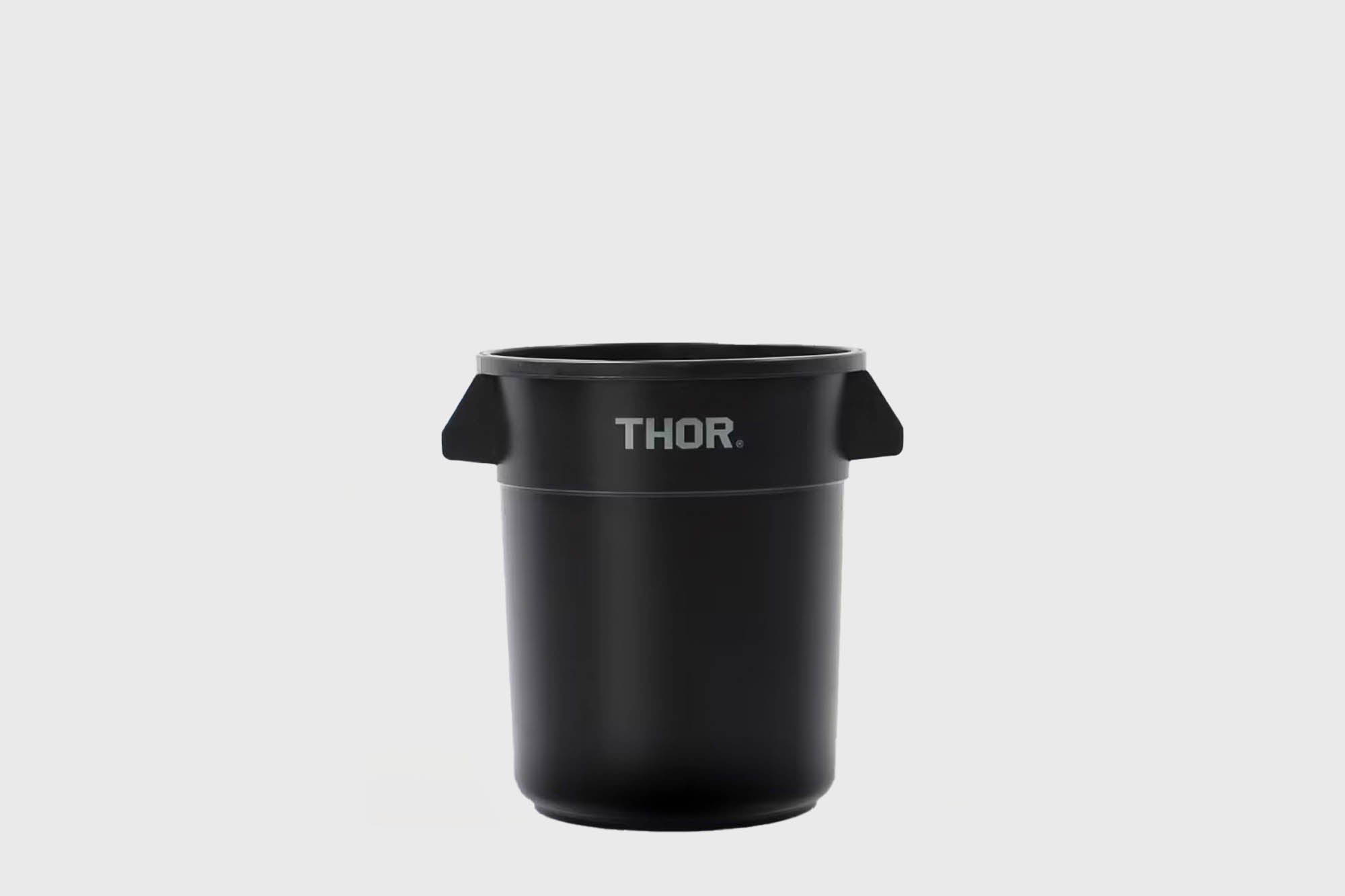 THOR - Round Container 12L [Black] - BindleStore.