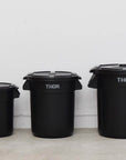 THOR - Round Container 38L [Black] - BindleStore.