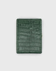 Cosmos Leather Cigarette Case [Croc Green]