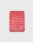 Cosmos Leather Cigarette Case [Croc Pink]