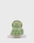 Yamasho Touki - Shigaraki Ware Mini Tanuki [Green] - BindleStore.