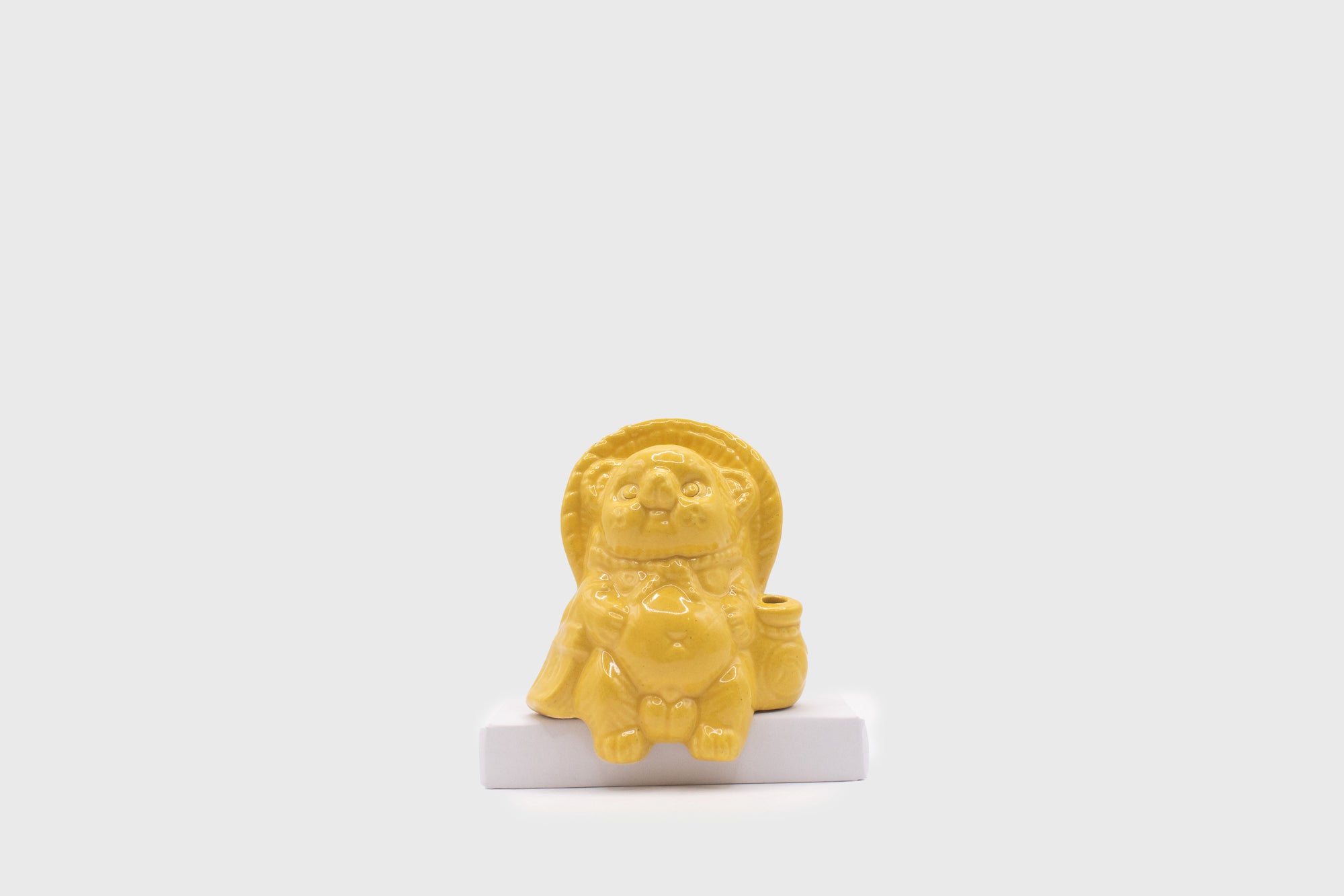 Yamasho Touki - Shigaraki Ware Mini Tanuki [Yellow] - BindleStore.