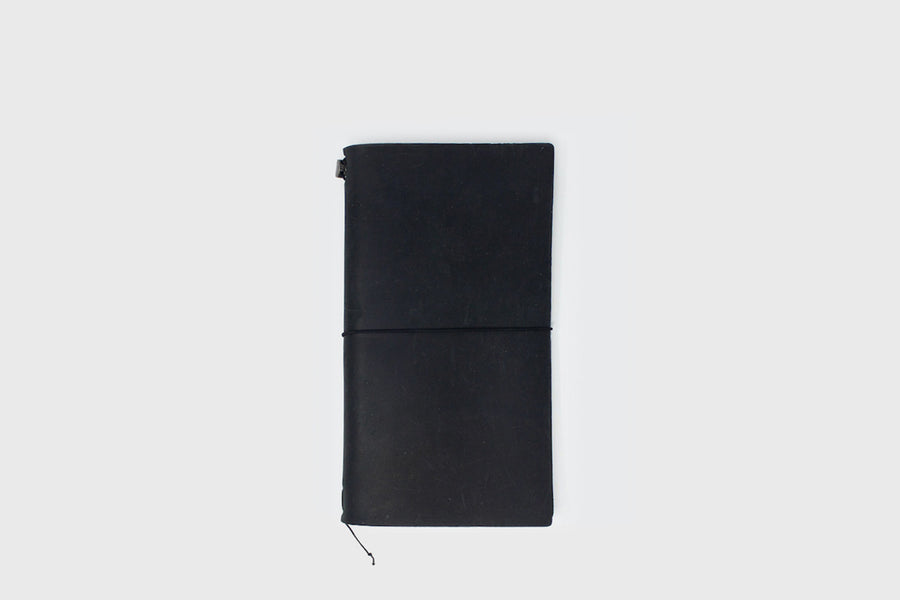 Traveler's Notebook – Black – Cover – BindleStore. (Deadstock General Store, Manchester)