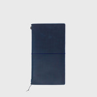 Traveler's Notebook – Navy Blue – Cover – BindleStore. (Deadstock General Store, Manchester)