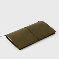 Traveler's Notebook [Olive] Notebooks & Paper [Office & Stationery] Traveler's Company    Deadstock General Store, Manchester