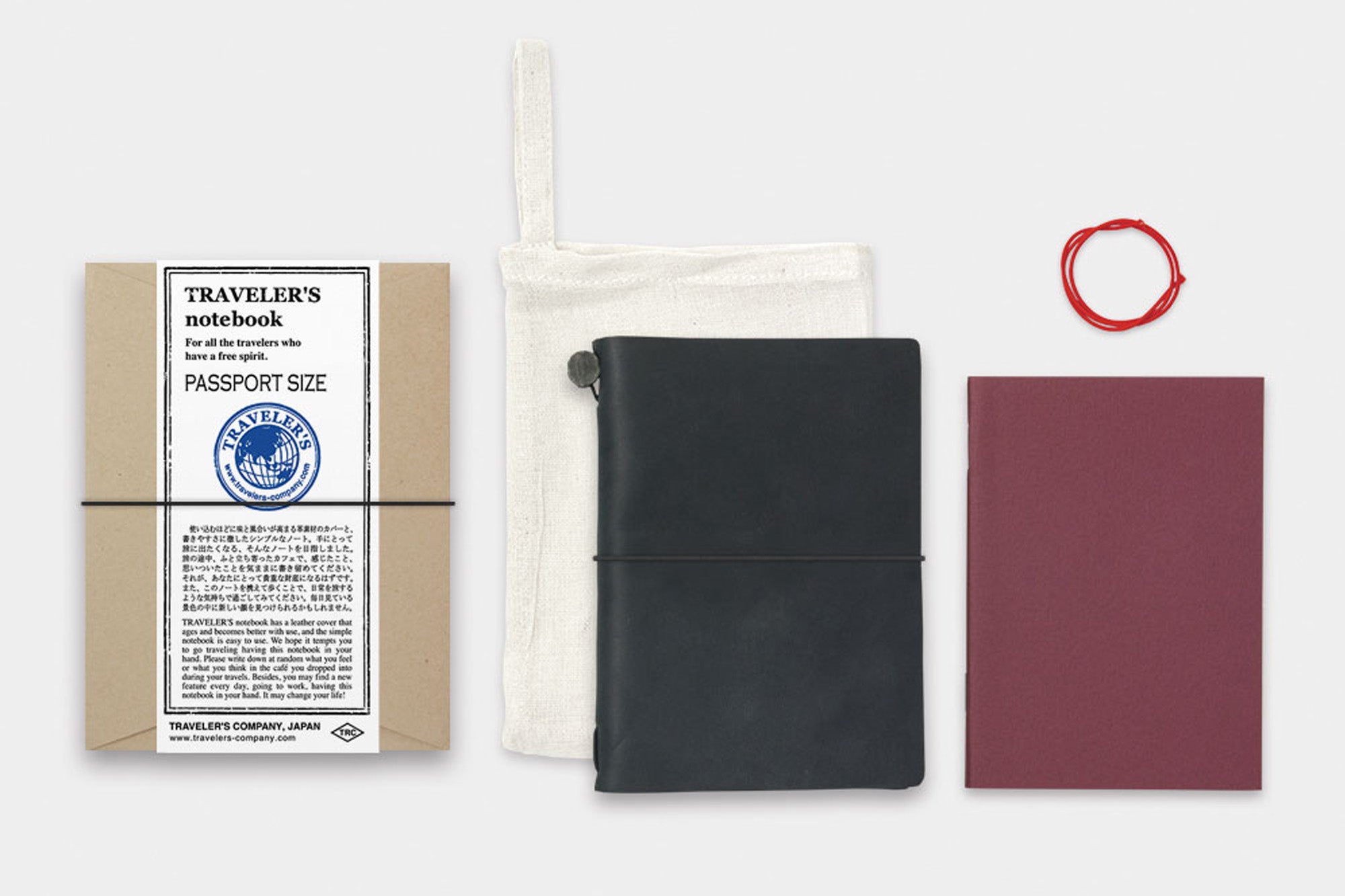 Traveler&#39;s Notebook Passport Size [Black]