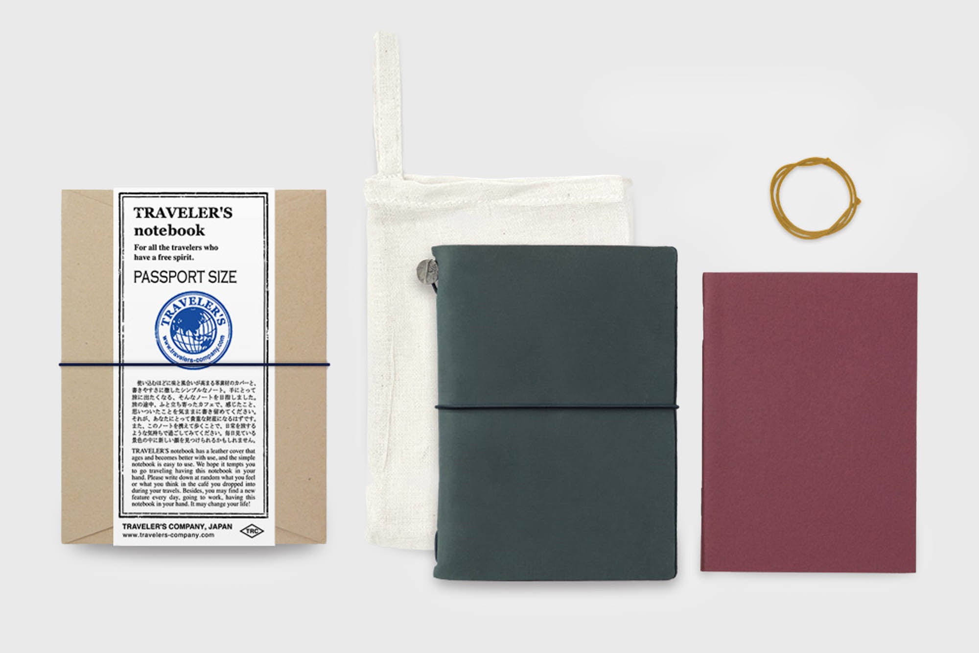 Traveler&#39;s Notebook Passport Size [Blue]
