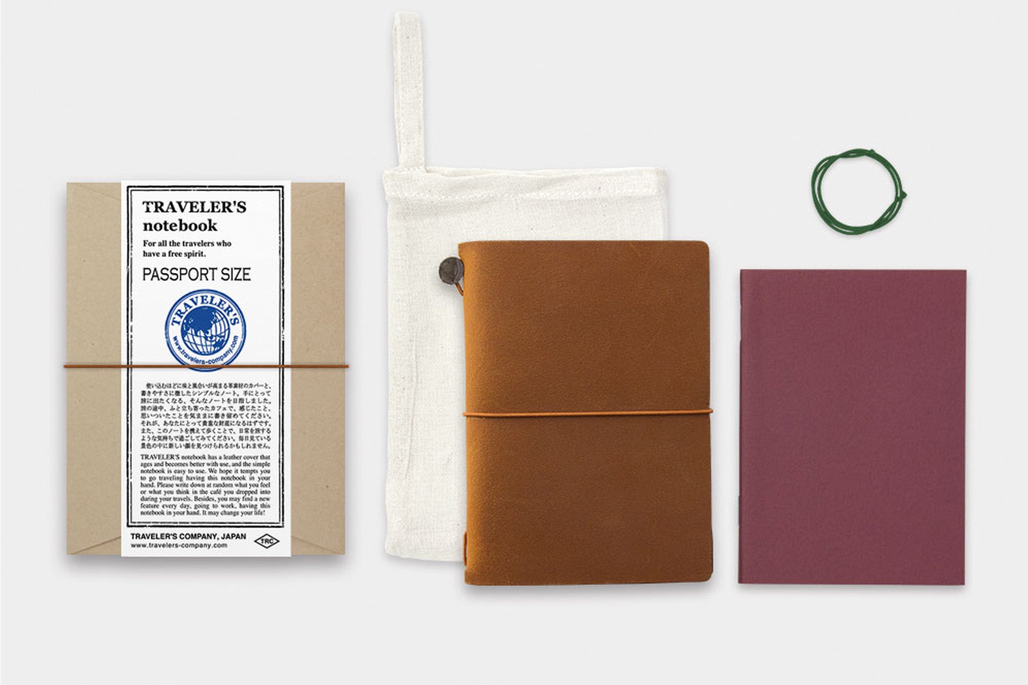 Traveler's Notebook Passport Size [Camel]