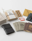 Traveler's Notebook Card Size 20th Anniversary Set [Black]