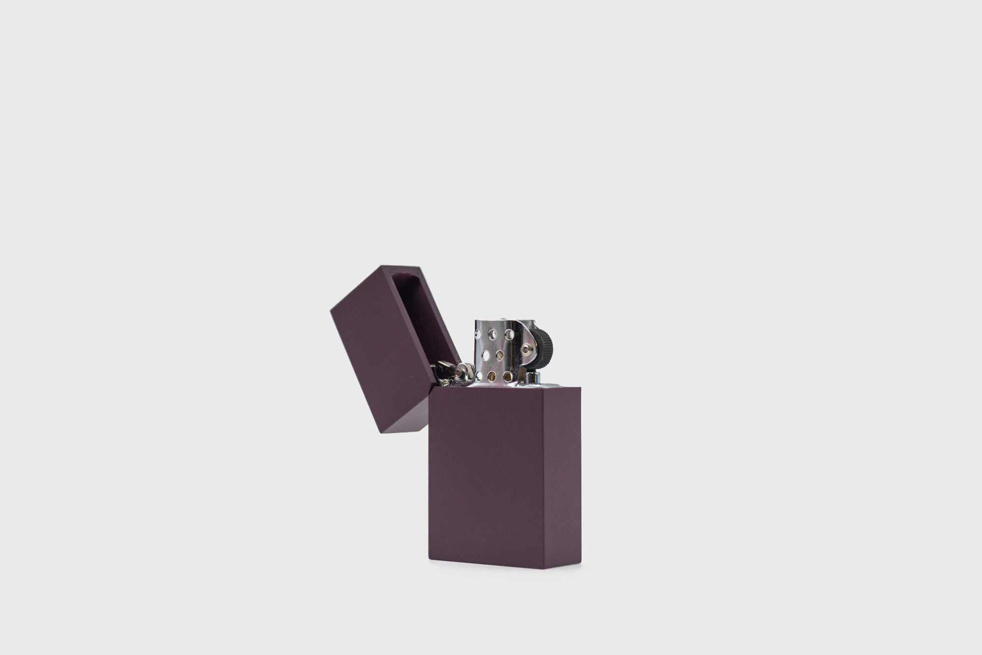 Hard-Edge Petrol Lighter [Bordeaux] Everyday Carry [Accessories] Tsubota Pearl    Deadstock General Store, Manchester