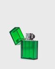 Hard-Edge Petrol Lighter [Clear Green] Everyday Carry [Accessories] Tsubota Pearl    Deadstock General Store, Manchester