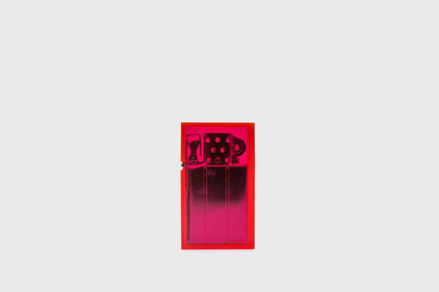 Hard-Edge Petrol Lighter – Clear Pink | Tsubota Pearl – BindleStore.