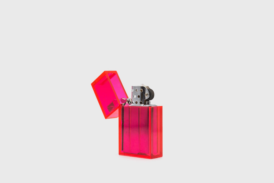 Hard-Edge Petrol Lighter [Clear Pink]