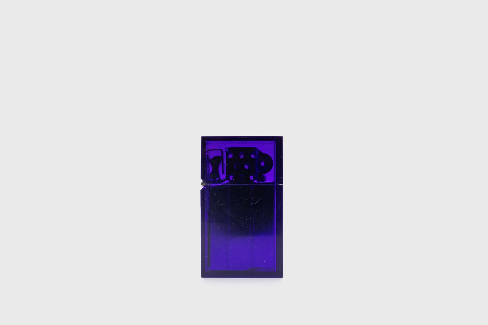 Hard-Edge Petrol Lighter [Clear Purple] Everyday Carry [Accessories] Tsubota Pearl    Deadstock General Store, Manchester