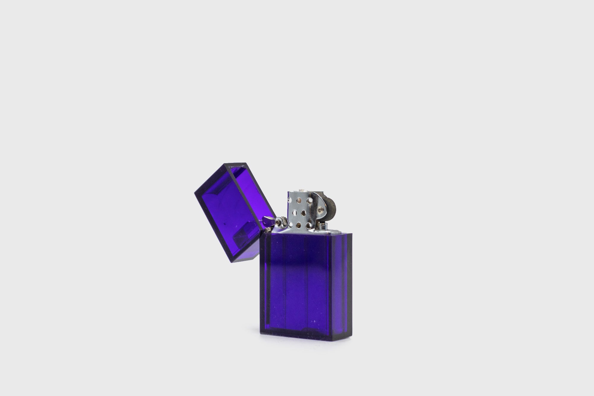 Hard-Edge Petrol Lighter [Clear Purple] Everyday Carry [Accessories] Tsubota Pearl    Deadstock General Store, Manchester