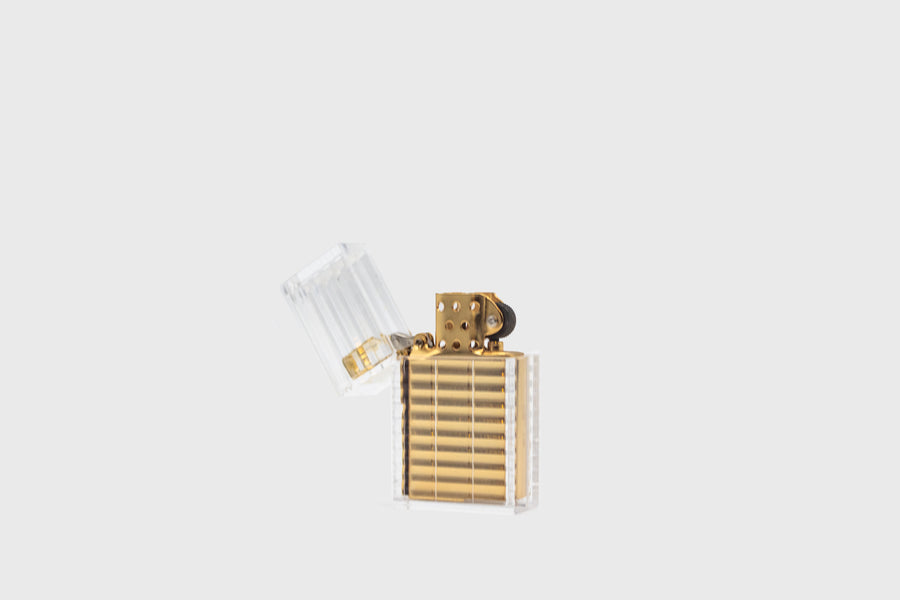 Hard-Edge Petrol Lighter [Latitude Clear] Everyday Carry [Accessories] Tsubota Pearl    Deadstock General Store, Manchester