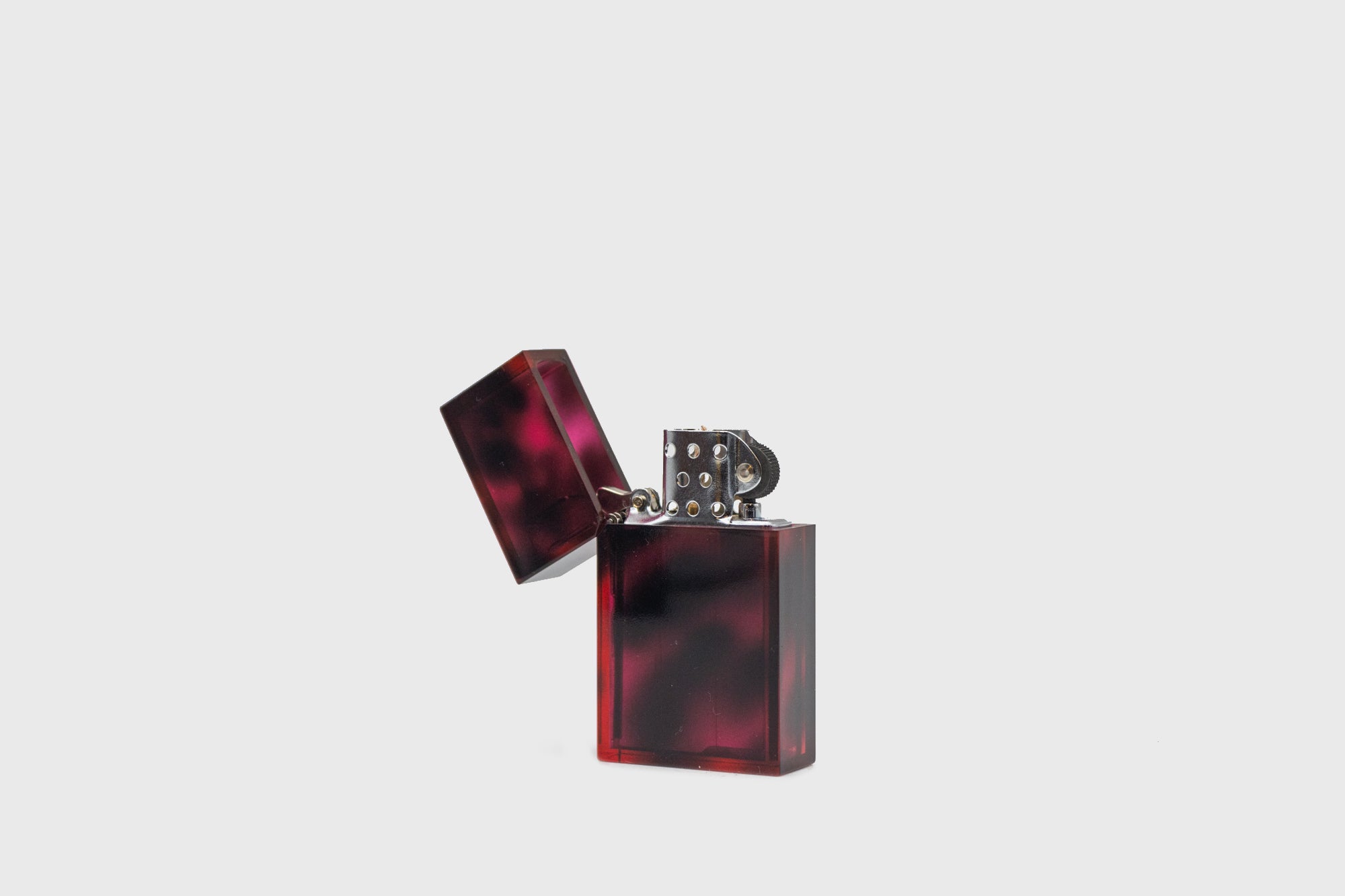 Hard-Edge Petrol Lighter [Marble Pink] Everyday Carry [Accessories] Tsubota Pearl    Deadstock General Store, Manchester