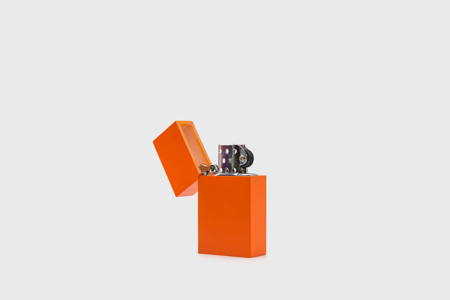 Hard-Edge Petrol Lighter [Orange] Everyday Carry [Accessories] Tsubota Pearl    Deadstock General Store, Manchester