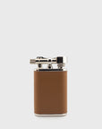 Tsubota Pearl - NB Leather Petrol Lighter [Camel] - BindleStore.