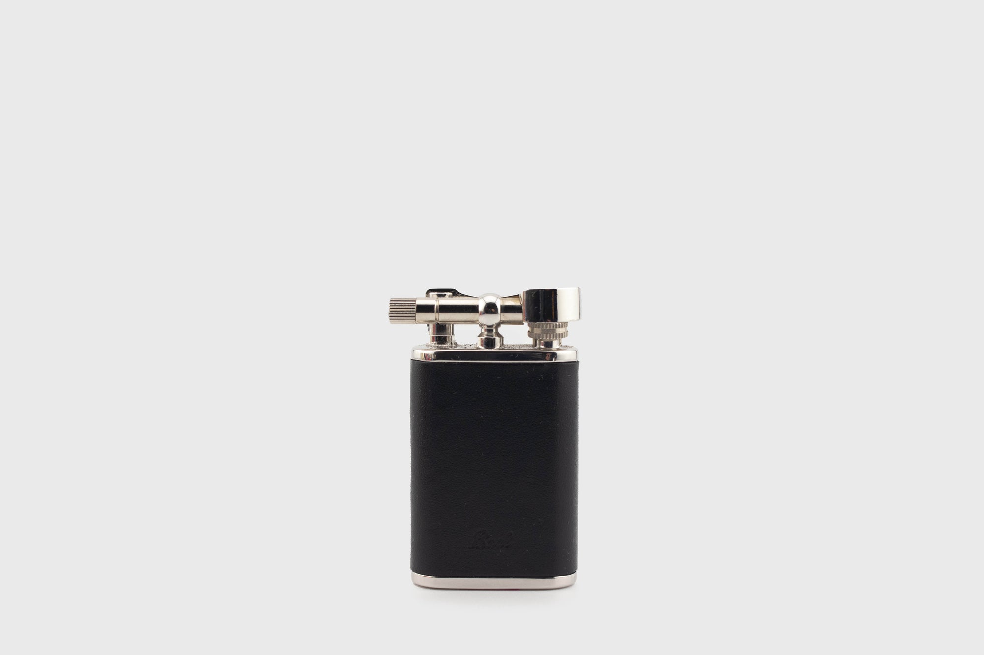 Tsubota Pearl - NB Leather Petrol Lighter [Black] - BindleStore.