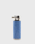 Tsubota Pearl - Quest Leather Petrol Lighter [Blue Croc] - BindleStore.