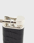 Tsubota Pearl - NB Leather Petrol Lighter [Blue Croc] - BindleStore.