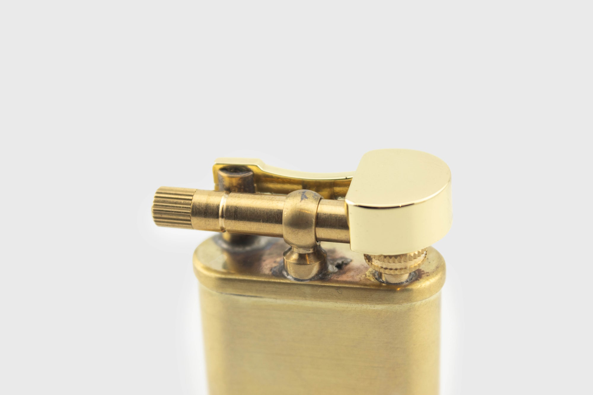 Tsubota Pearl - NB Petrol Lighter [Brass] - BindleStore.