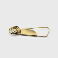Stringer Brass Key Ring