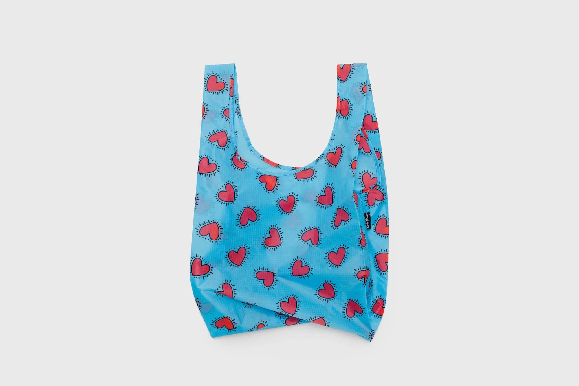 BAGGU - Standard Baggu [Keith Haring Hearts] - BindleStore.