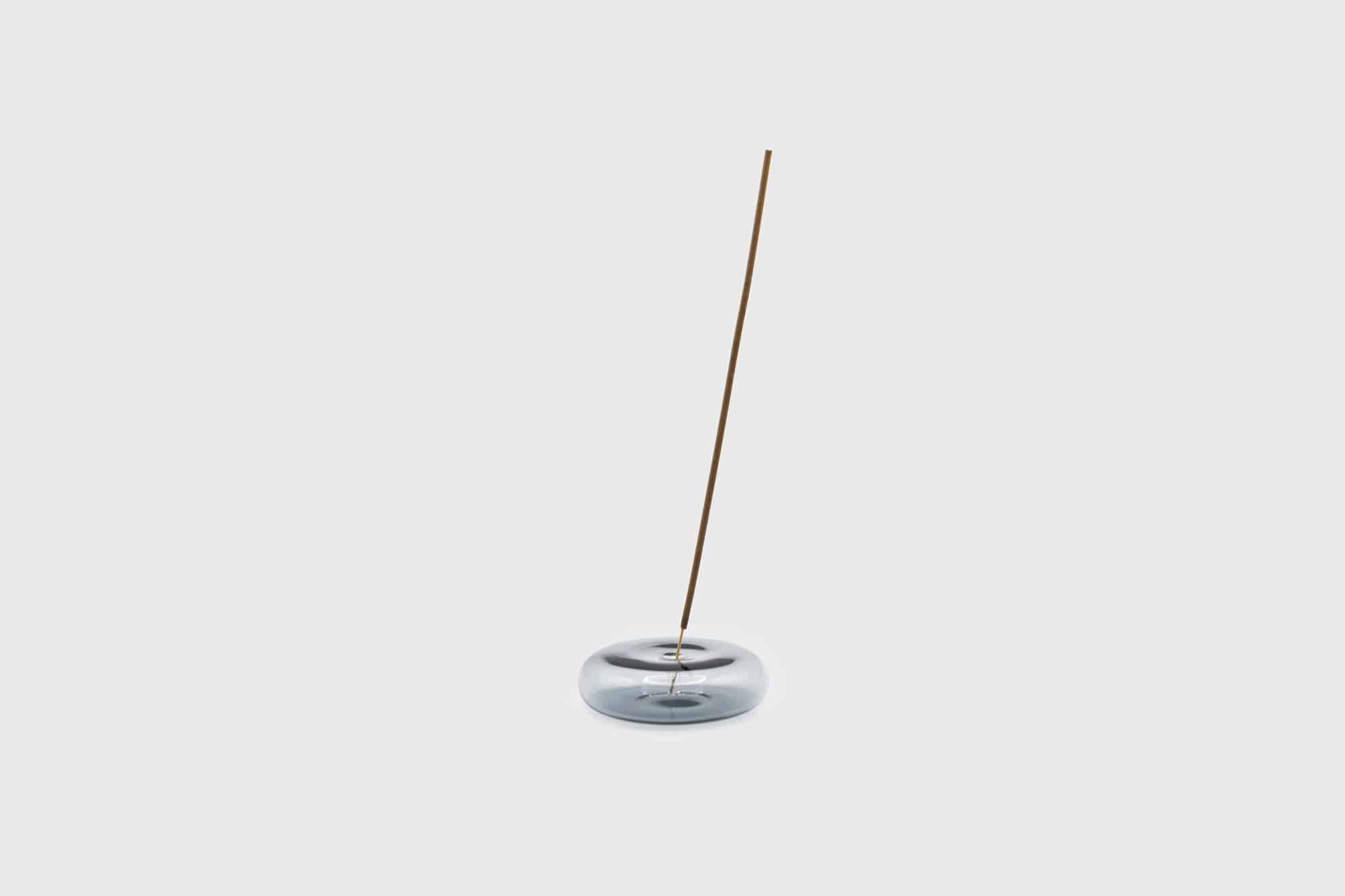 BindleStore. - Glass Incense Holder [Grey] - BindleStore.