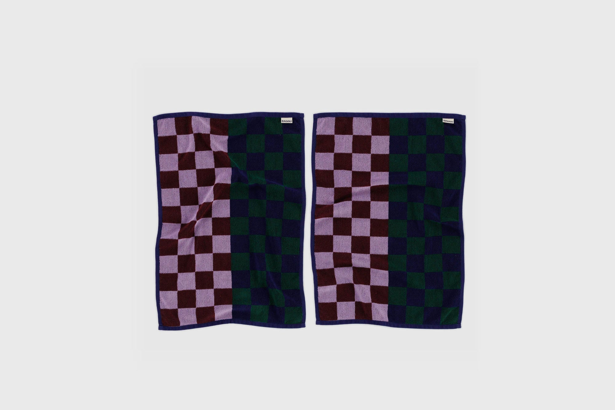 BAGGU - Hand Towels [Jewel Checks] - BindleStore.