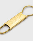 CANDY DESIGN & WORKS - Gordon Brass Key Ring - BindleStore.