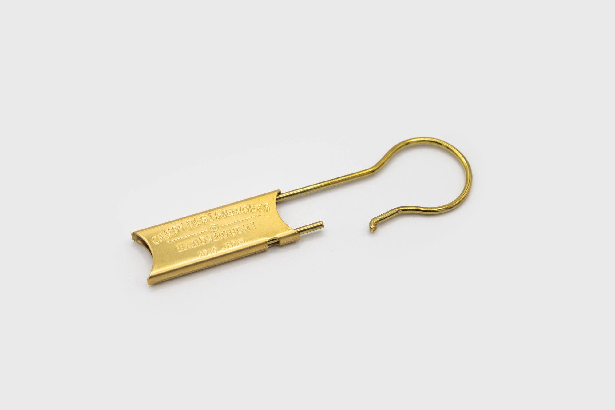 CANDY DESIGN &amp; WORKS - Gordon Brass Key Ring - BindleStore.