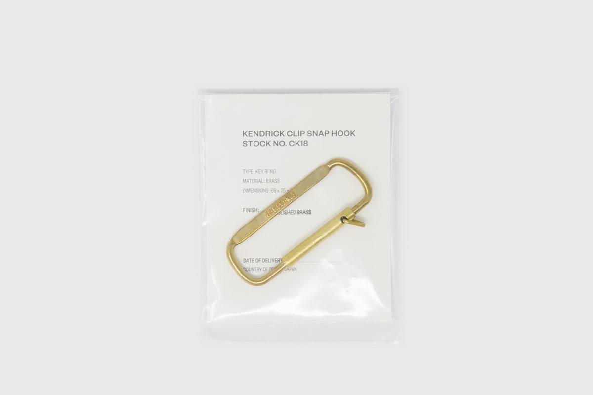 CANDY DESIGN &amp; WORKS - Kendrick Brass Snap Hook - BindleStore.