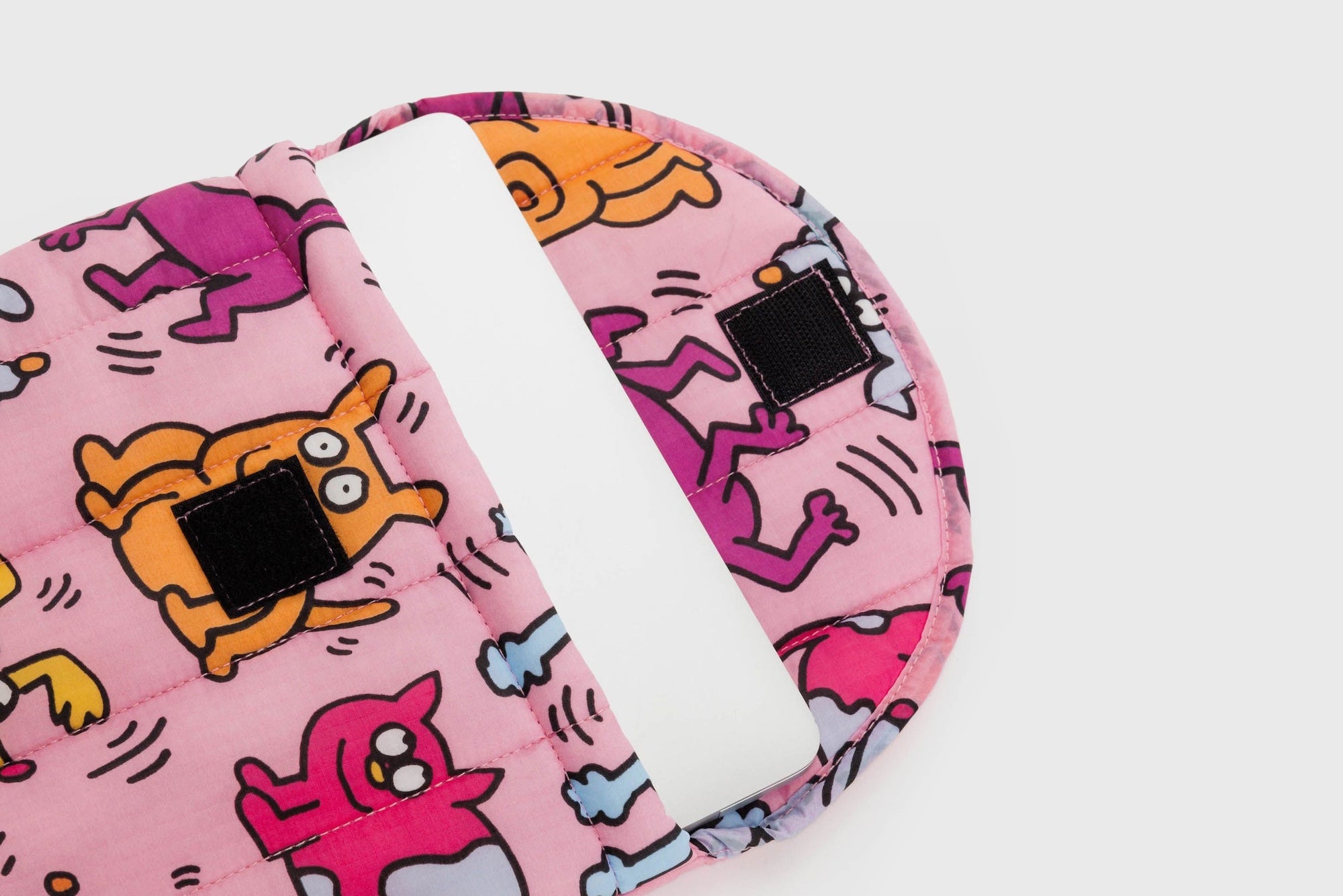 13/14” Puffy Laptop Sleeve [Keith Haring Pets] Bags &amp; Wallets [Accessories] BAGGU    Deadstock General Store, Manchester