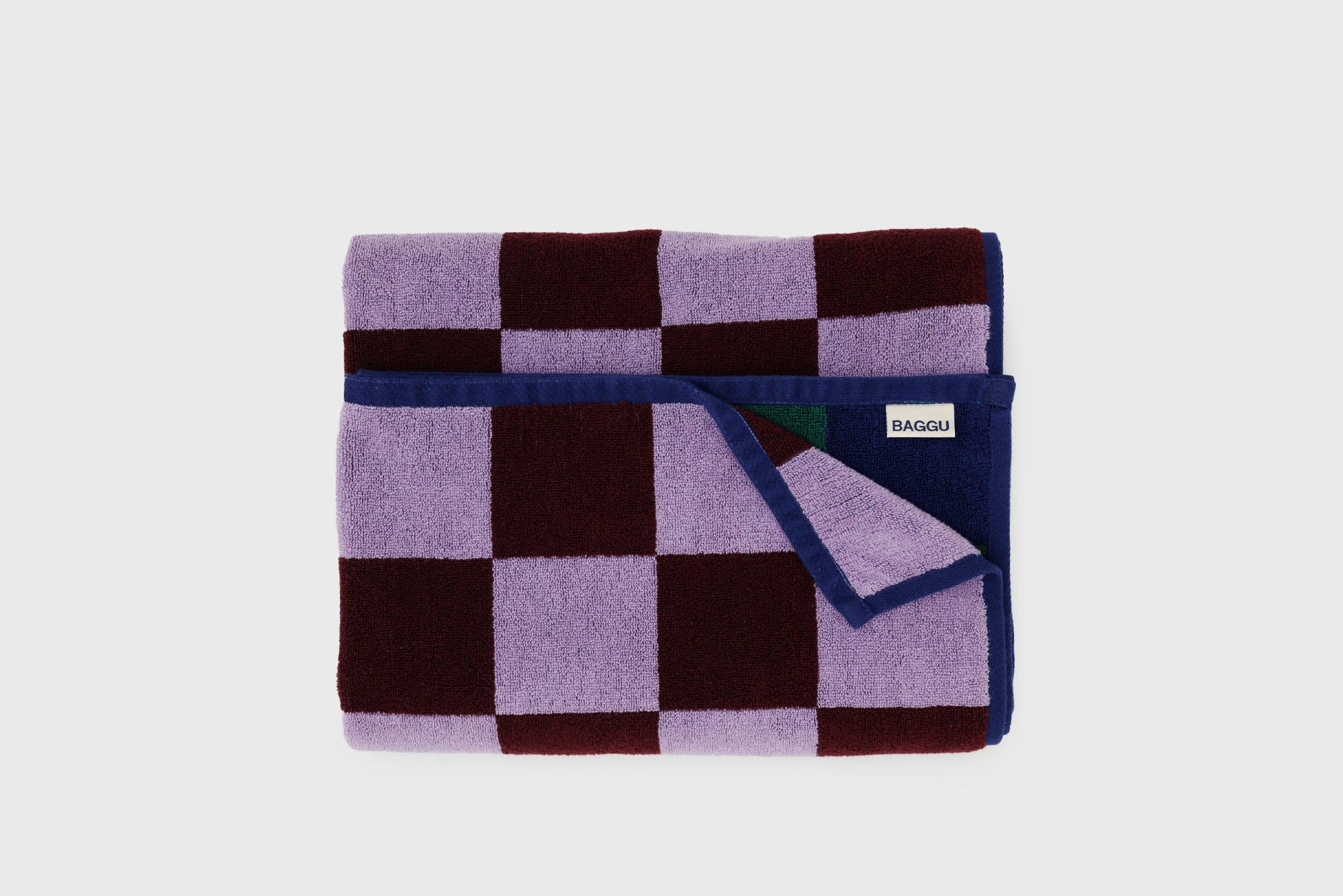 BAGGU - Bath Towel [Jewel Checks] - BindleStore.