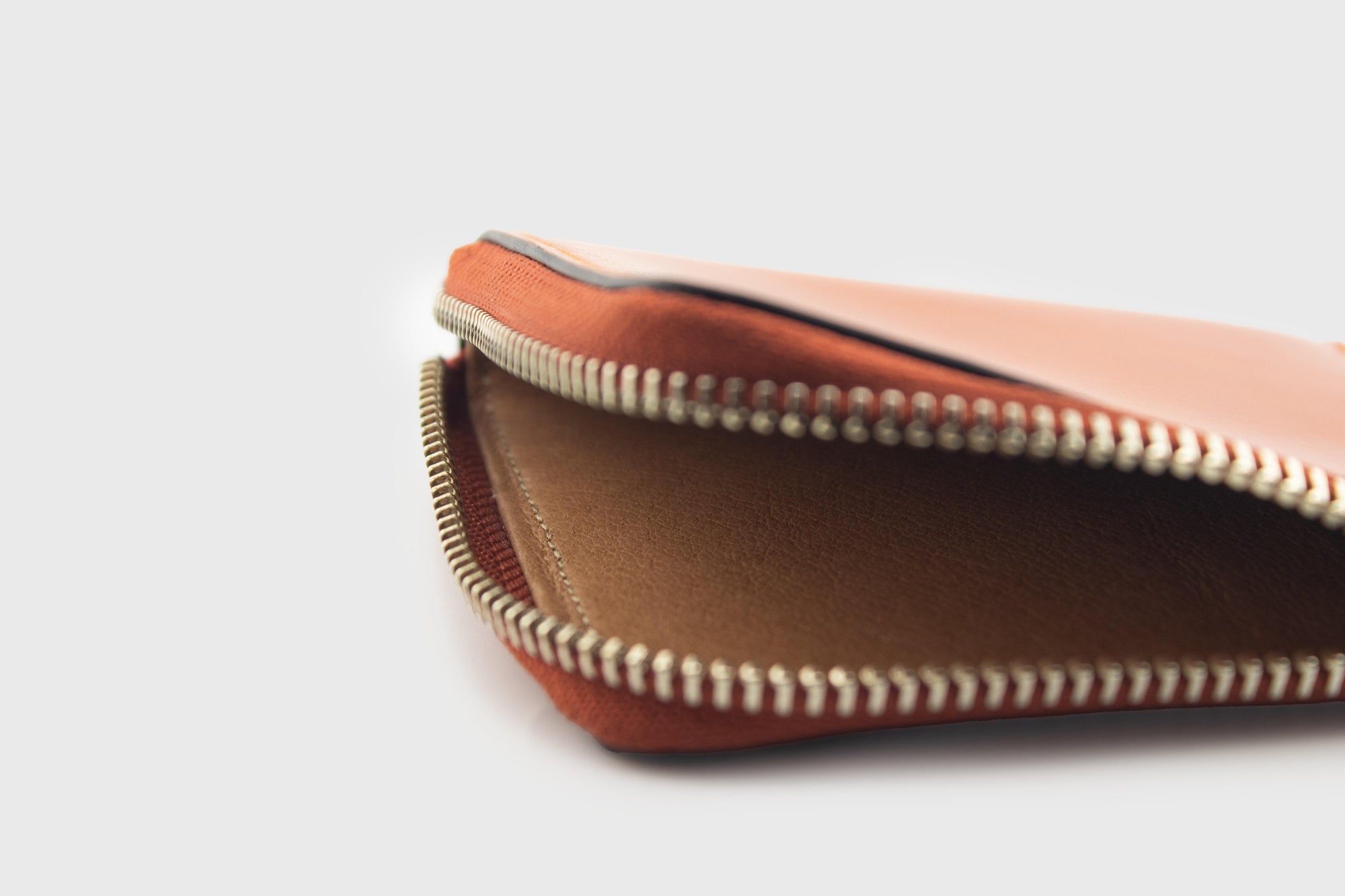 Corner Zippy Wallet [Orange]