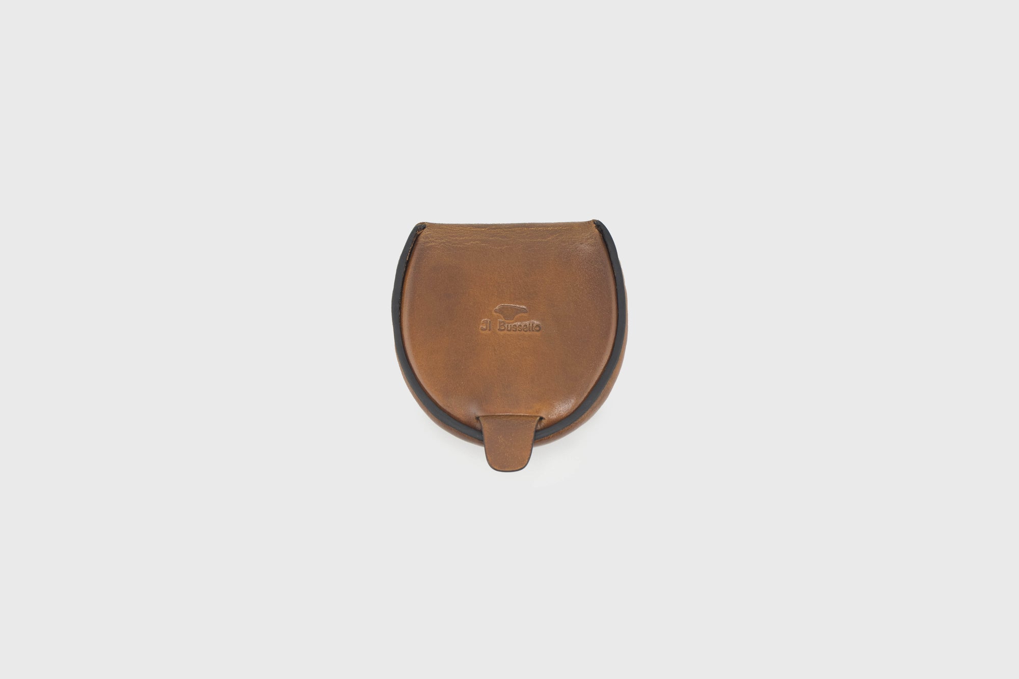 Il Bussetto - Coin Pouch Tacco [Chestnut] - BindleStore.
