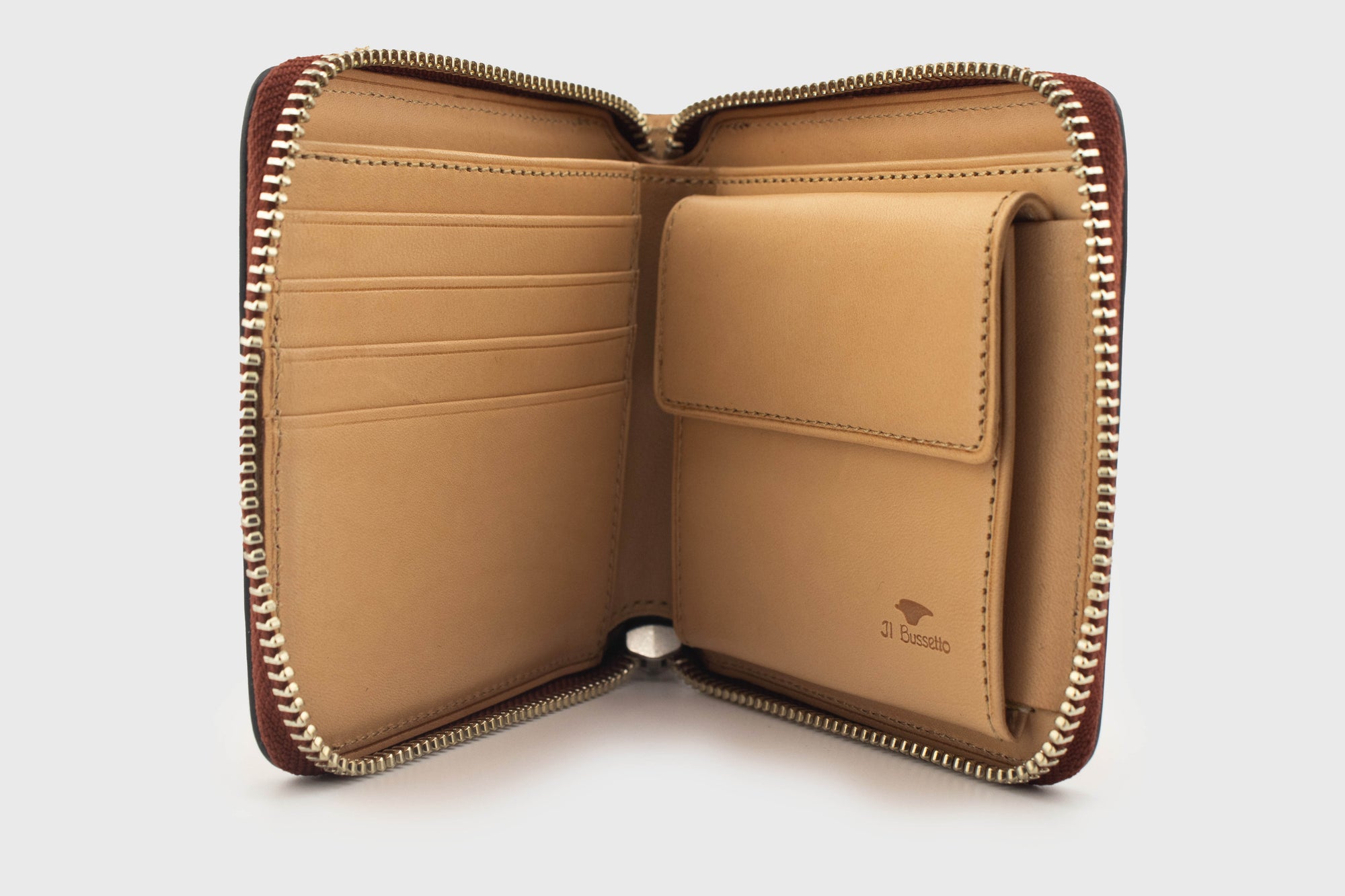 Il Bussetto - Zip Around Wallet [Red] - BindleStore.