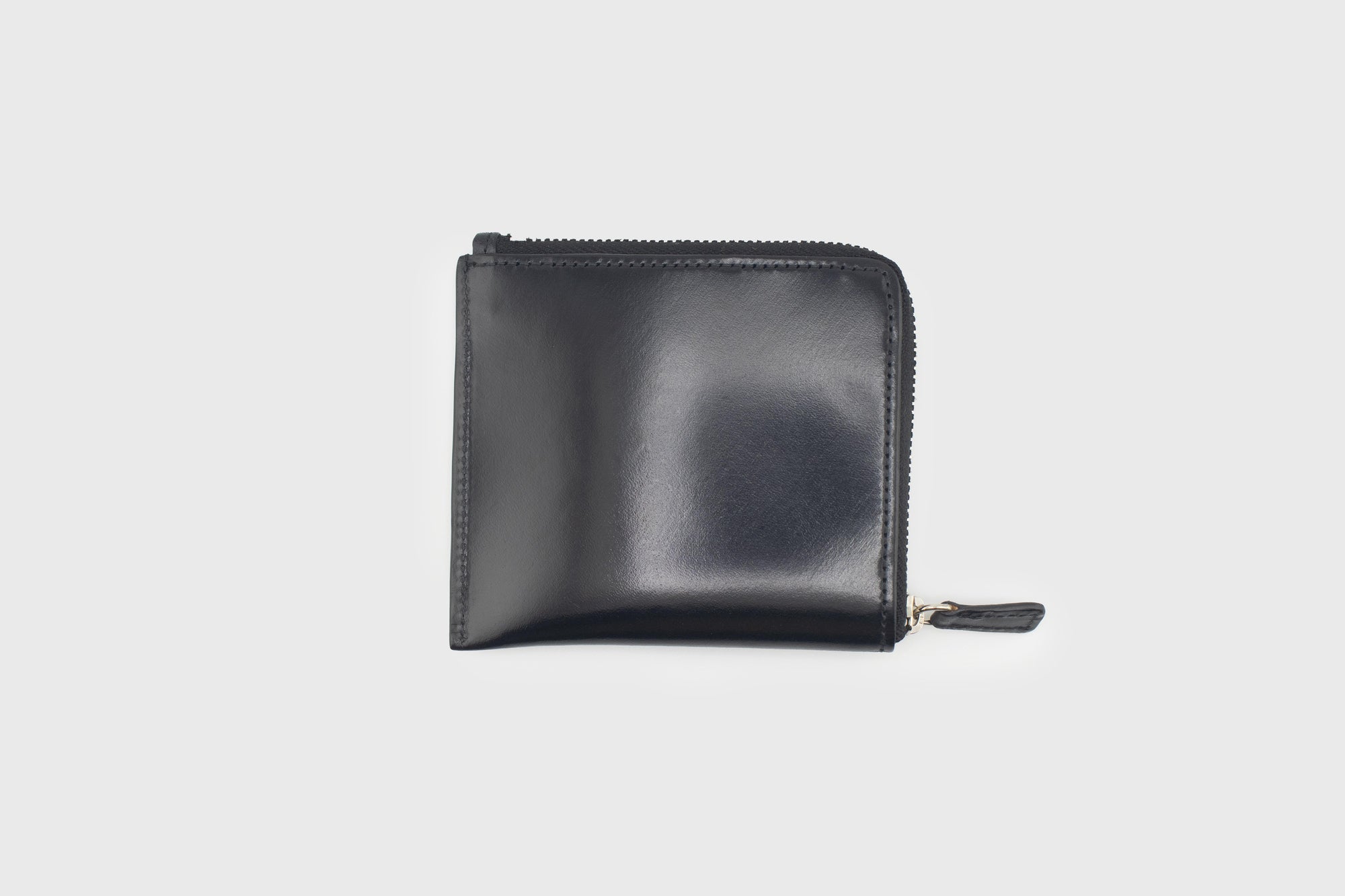 Il Bussetto - Corner Zippy Wallet [Black] - BindleStore.