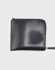 Il Bussetto - Corner Zippy Wallet [Black] - BindleStore.