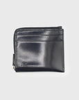Il Bussetto - Corner Zippy Wallet [Black] - BindleStore.