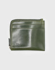 Il Bussetto - Corner Zippy Wallet [Green] - BindleStore.