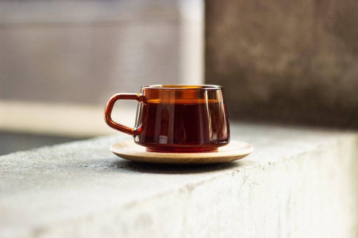 KINTO - Sepia Cup &amp; Saucer - BindleStore.