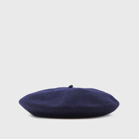 Classic Wool Béret Hats, Scarves & Gloves [Accessories] Kopka Accessories Navy   Deadstock General Store, Manchester