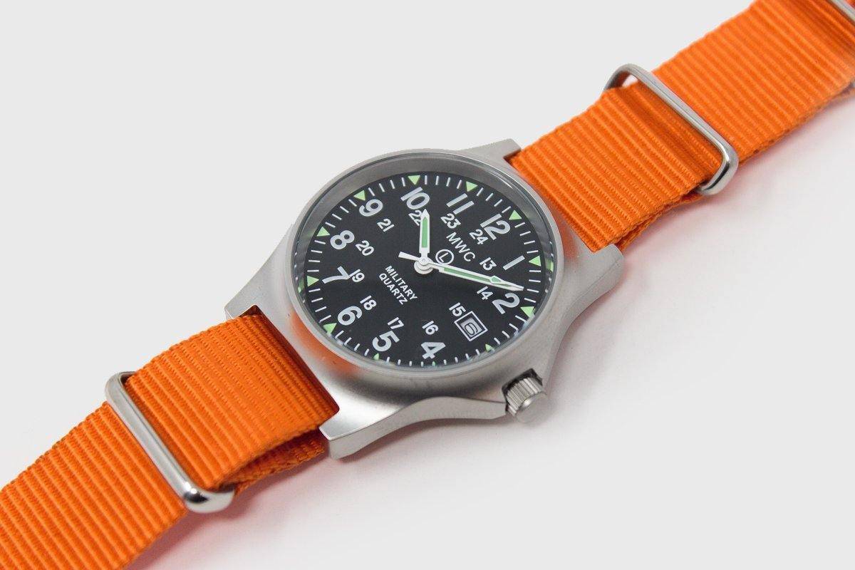 M.W.C. - G10A Infantry Watch [Steel / Navy] - BindleStore.