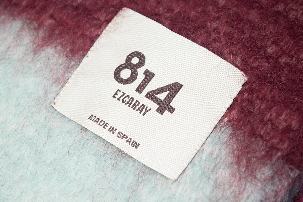 Mohair 'Matisse' Scarf [Acid Sunset]