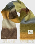 Mohair 'Matisse' Scarf [Autumn Sunset]