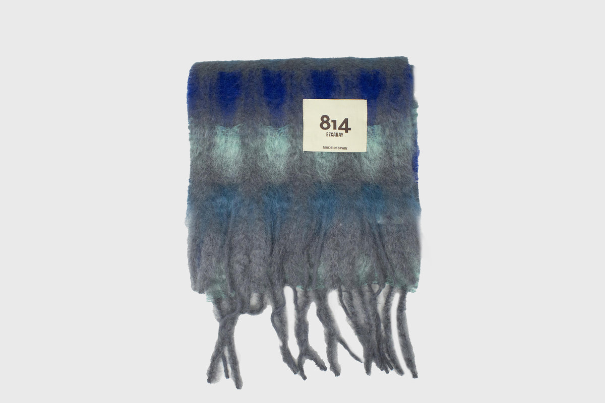 Mohair 'Mia' Scarf [Ocean]